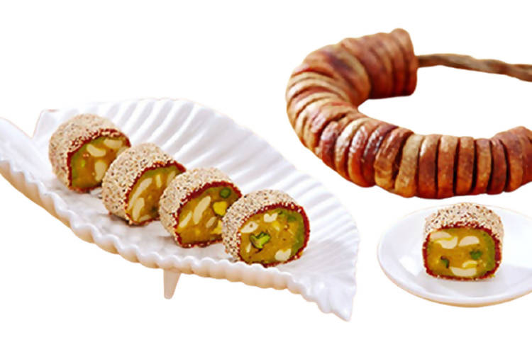 Kanti Sweets Anjeer Dry Fruit Roll | Grocsy