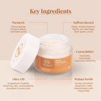 Earthraga Ubtan and Turmeric Face Scrub | Grocsy