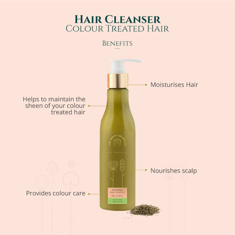 The Earth Collective Hair Cleanser - Color Treated Hair | Grocsy