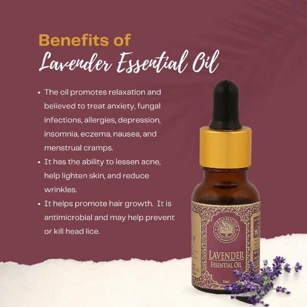 Organicos Lavender Essential Oil | Grocsy