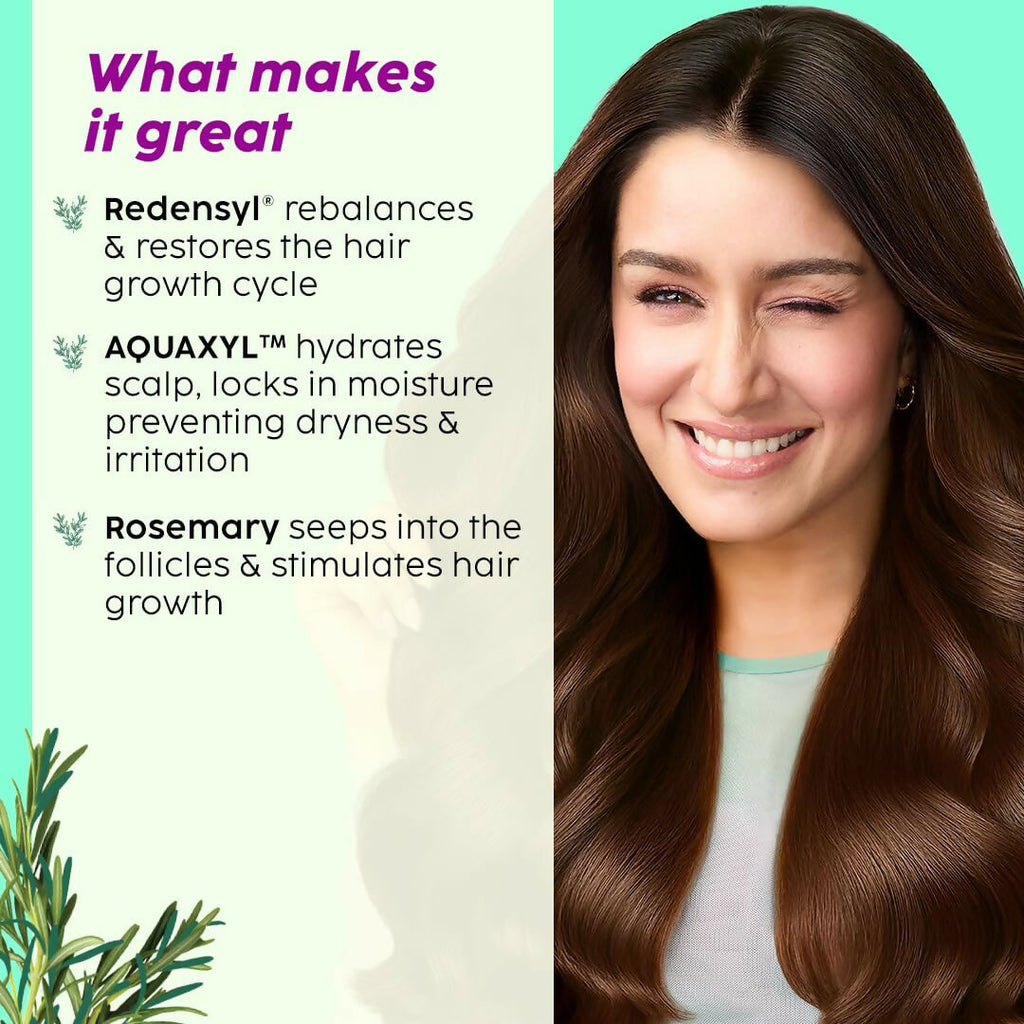 PLIX The Plant Fix Rosemary Hair Growth Advanced Hair Spray For Fuller, Thicker Hair | Grocsy