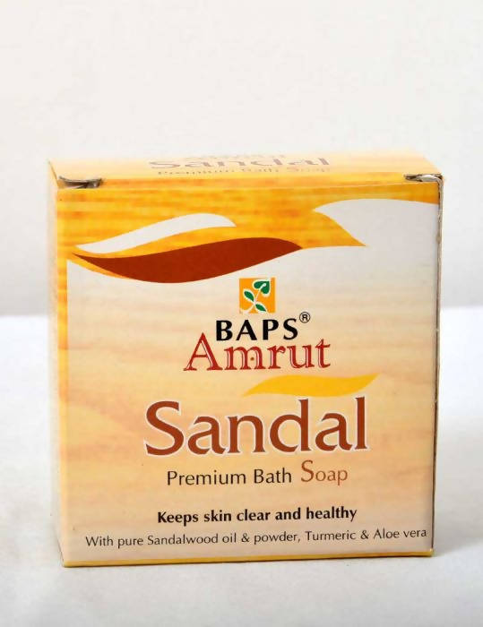 Baps Amrut Sandal Premium Bath Soap | Grocsy