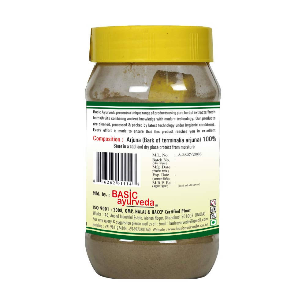 Basic Ayurveda Arjuna Churna | Grocsy