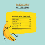 Timios Banana Millet Pancake with Vanilla | Grocsy