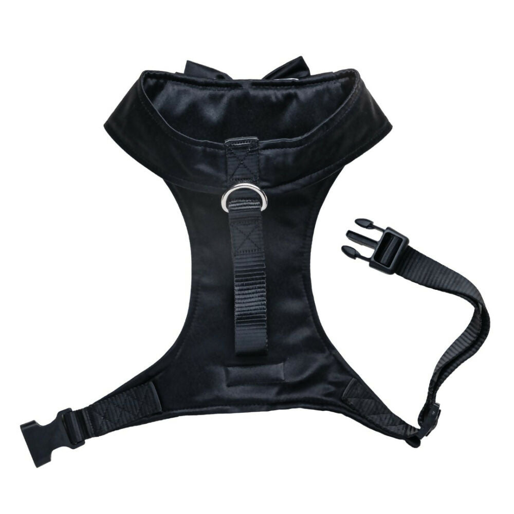 Waggety Tuxedo Dog Harness - Stylish Black & White Design, Adjustable Fit, Durable Fabric, Elegant Pet Harness for Dogs | Grocsy