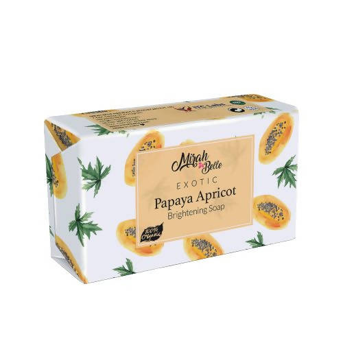 Mirah Belle Papaya Apricot Brightening Soap | Grocsy