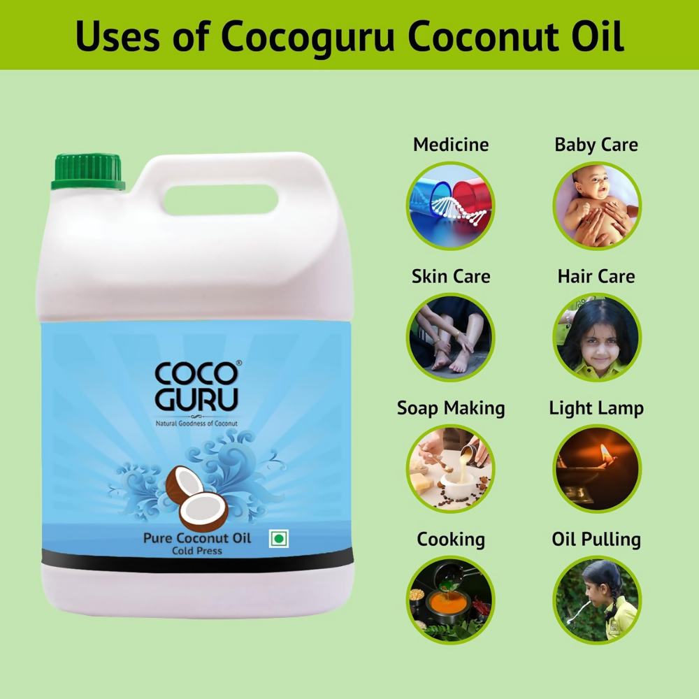 Cocoguru Cold Pressed Coconut Oil | Grocsy