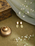 Ruby Raang Yellow Kundan Studs | Grocsy