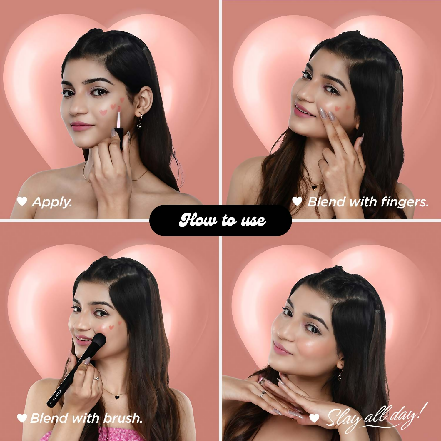 Bella Vita Organic All Hearts Face Blush - Love Struck | Grocsy