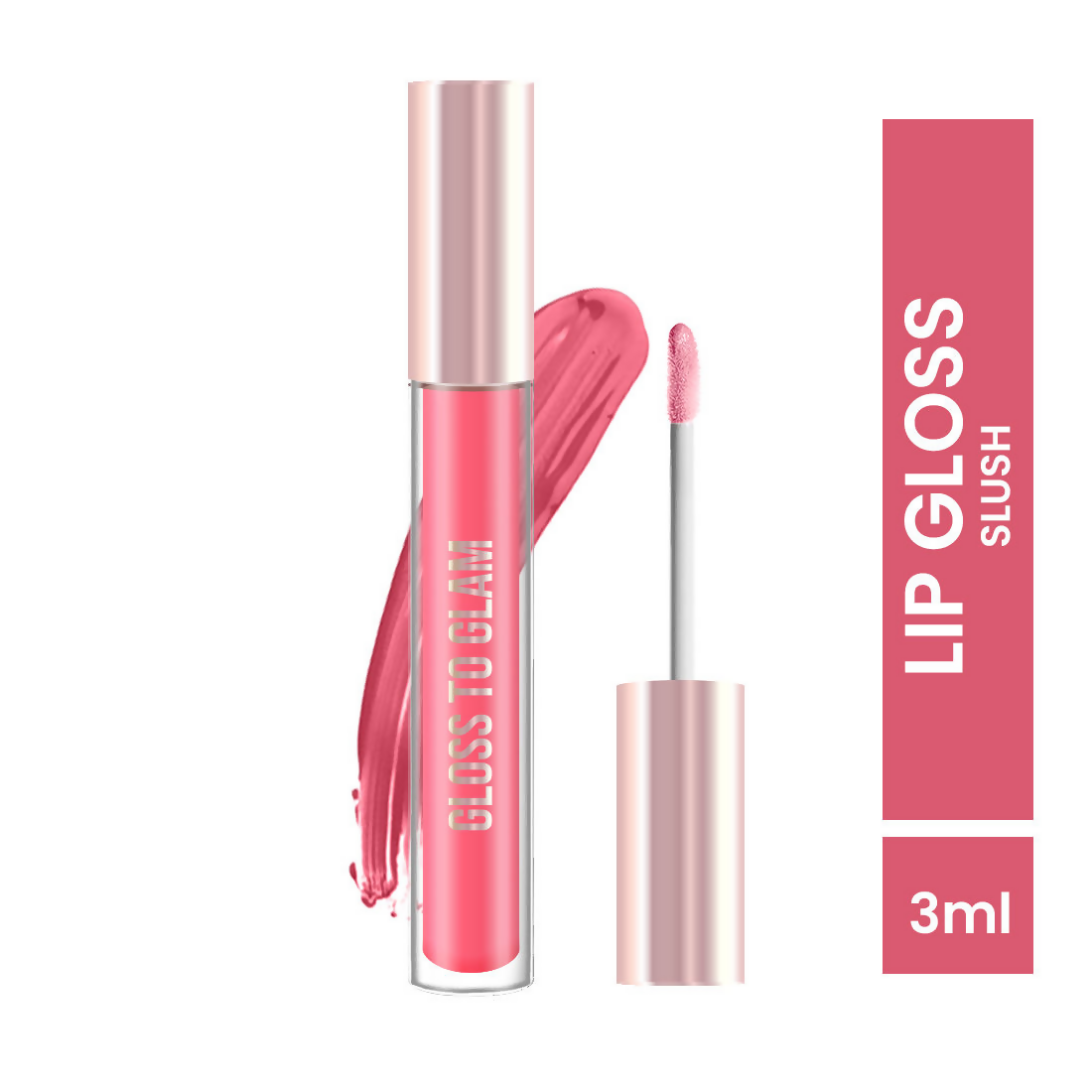 The Natural Wash Gloss To Glam Nourishing Lip Gloss - Slush | Grocsy