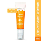 Earth Rhythm Glow Surge 2 - In - 1 Serum Sunscreen & Face Moisturizer With SPF 50++++, Vitamin C | Grocsy