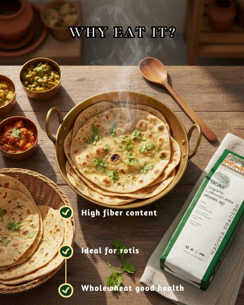 IKAI Organic Lokwan Atta