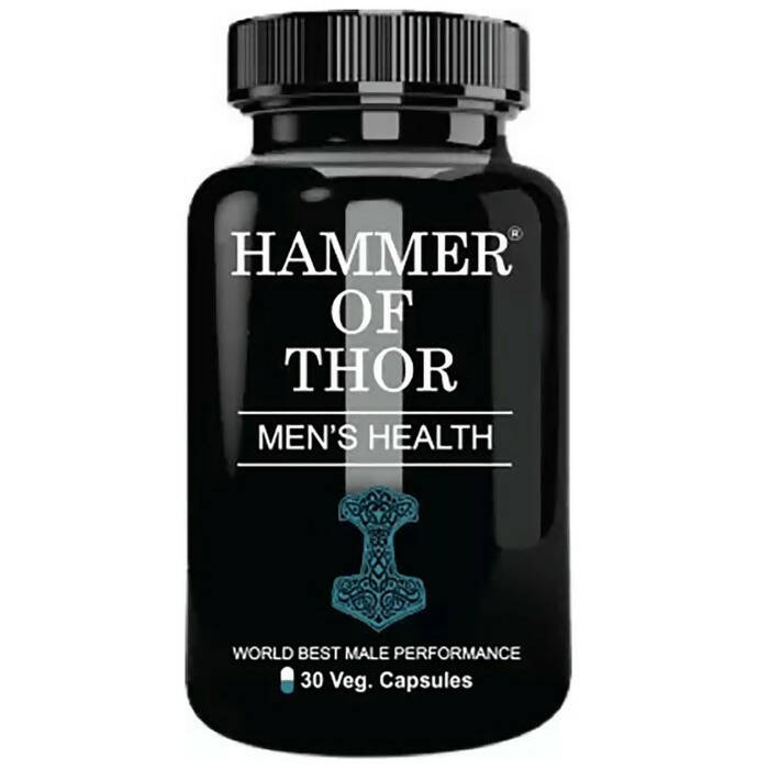 Hammer of Thor Men's Health Veg Capsules | Grocsy