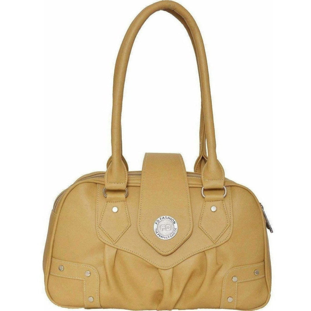 Beige Women Shoulder Bag  | Grocsy