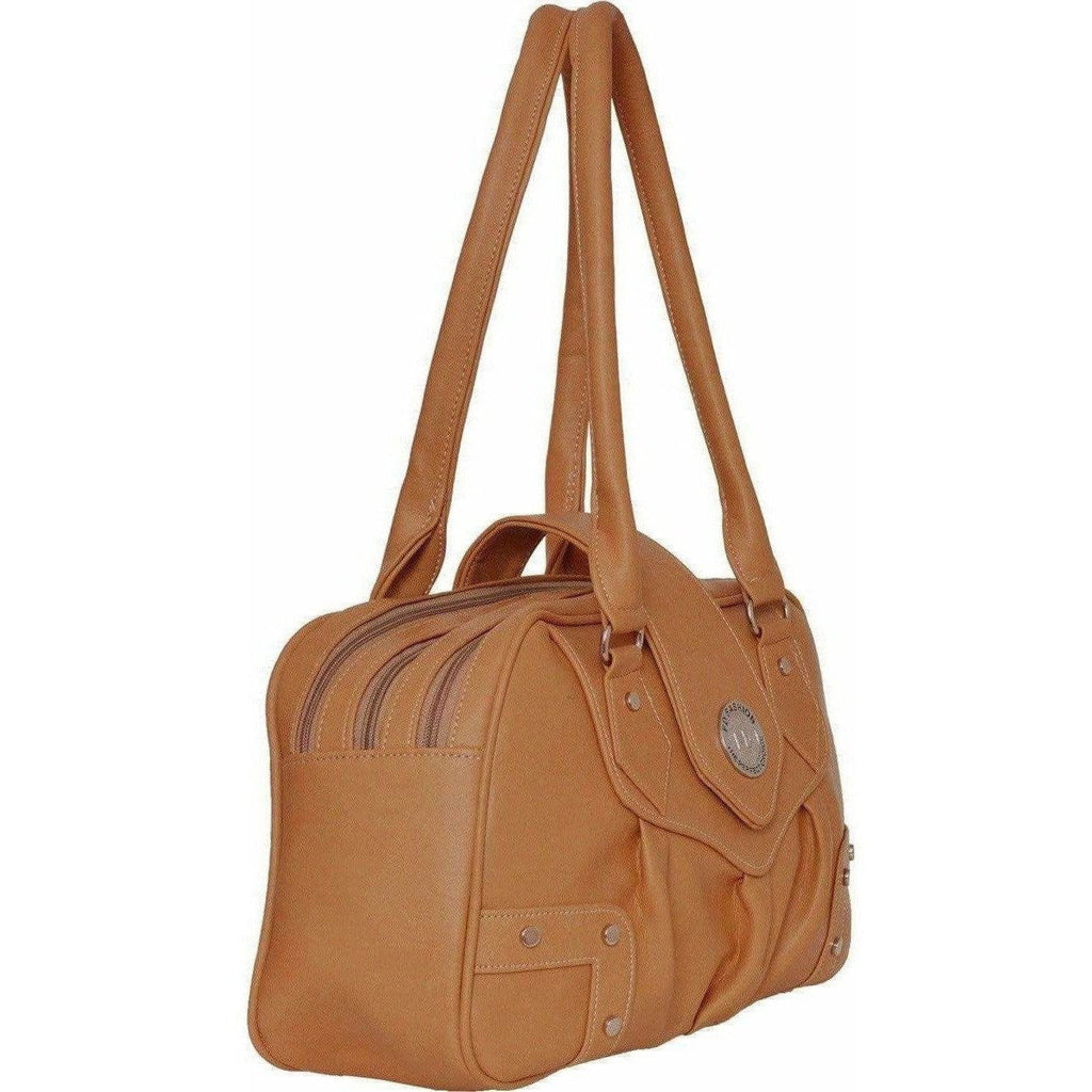 Beige Women Shoulder Bag  | Grocsy