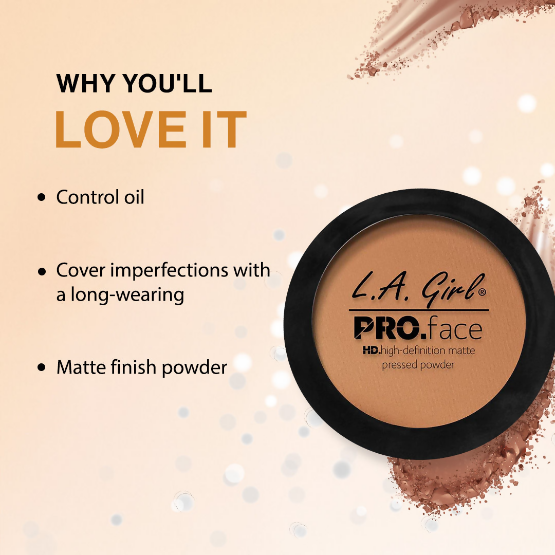 L.A. Girl HD PRO Face Pressed Powder - Toffee | Grocsy
