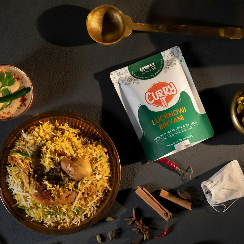 CURRYiT Lucknowi Biryani Premium Ready To Cook Curry Paste | Grocsy