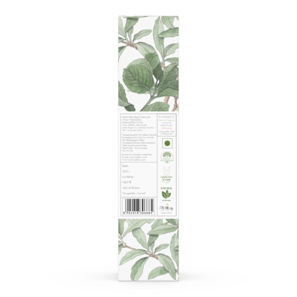 Sadhev Ayurvedic Hydrating Body Wash | Grocsy