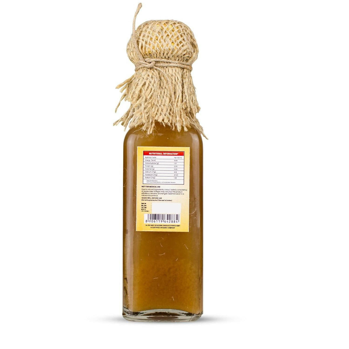Upaveda Organic Apple Cider Vinegar | Grocsy