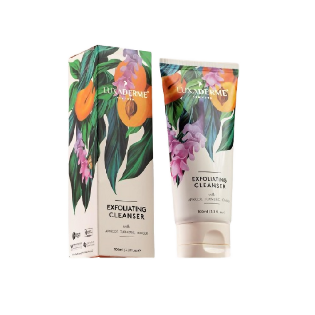 LuxaDerme Exfoliating Cleanser Face Wash | Grocsy