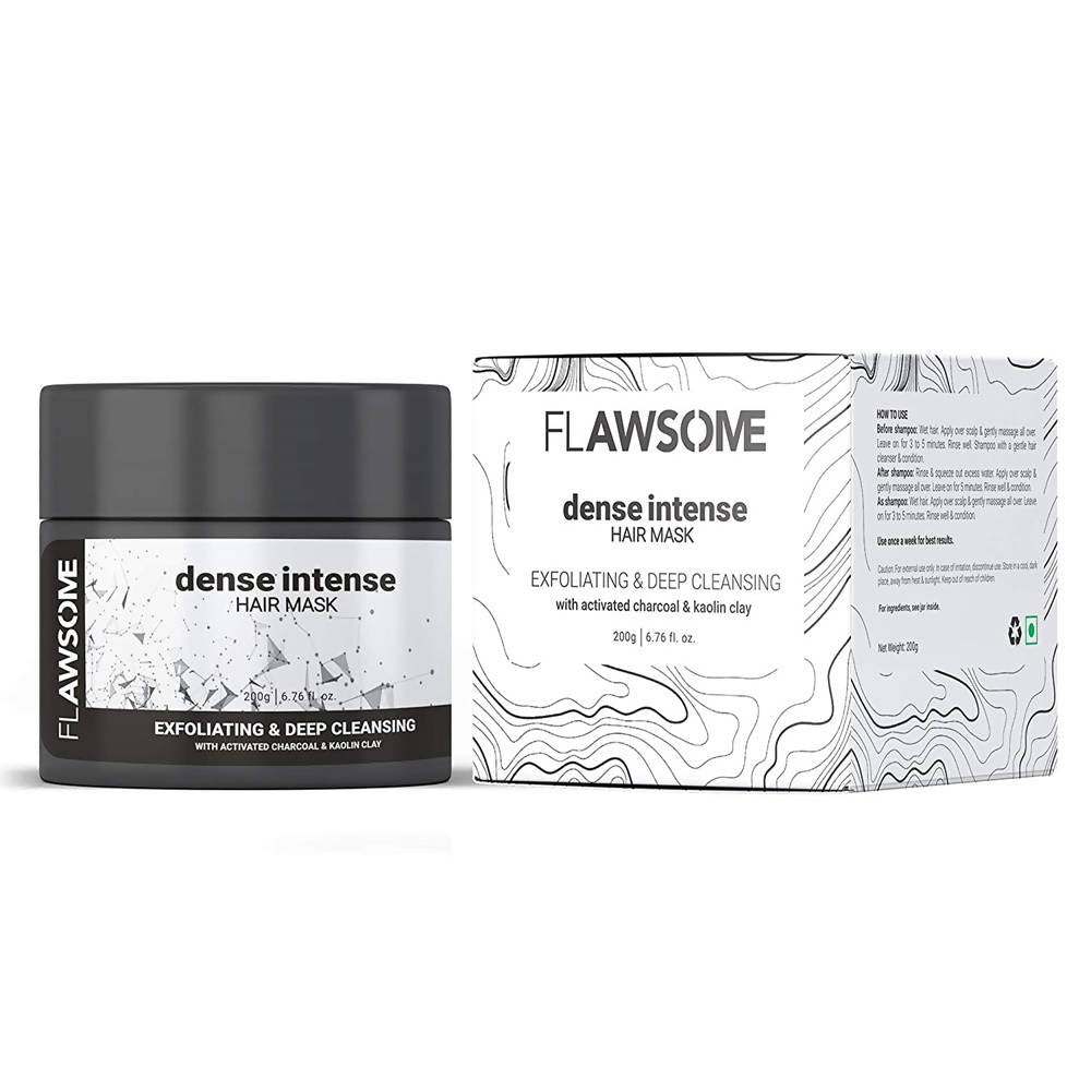Flawsome Dense Intense Exfoliating & Deep Cleansing Hair Mask | Grocsy