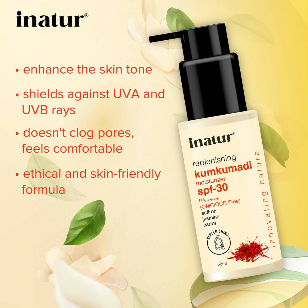 Inatur Kumkumadi Sunscreen SPF 30 | Grocsy