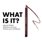 Lakme Perfect Definition Lip Liner - Cocoa Fudge | Grocsy