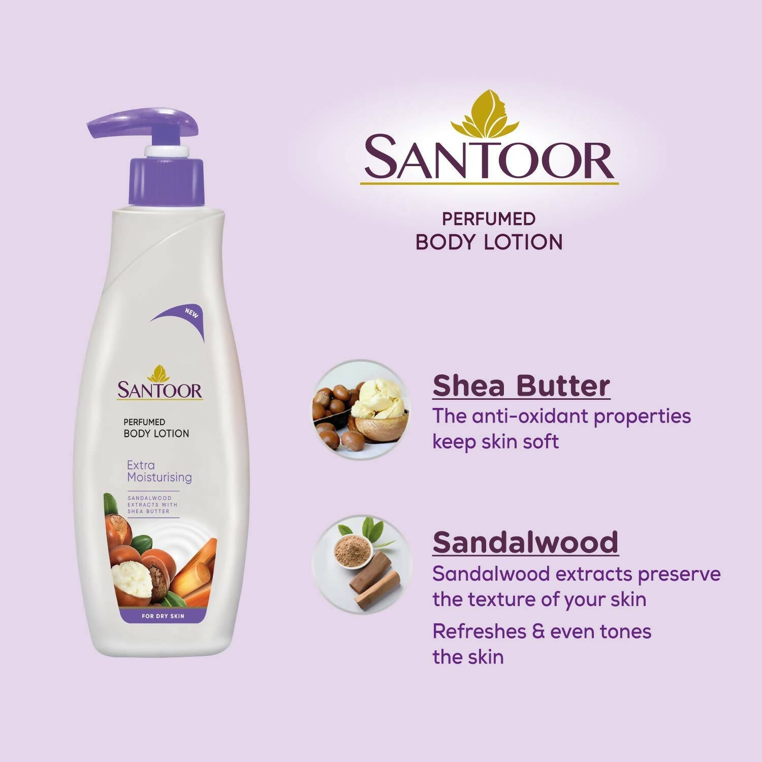 Santoor Perfumed Body Lotion | Grocsy