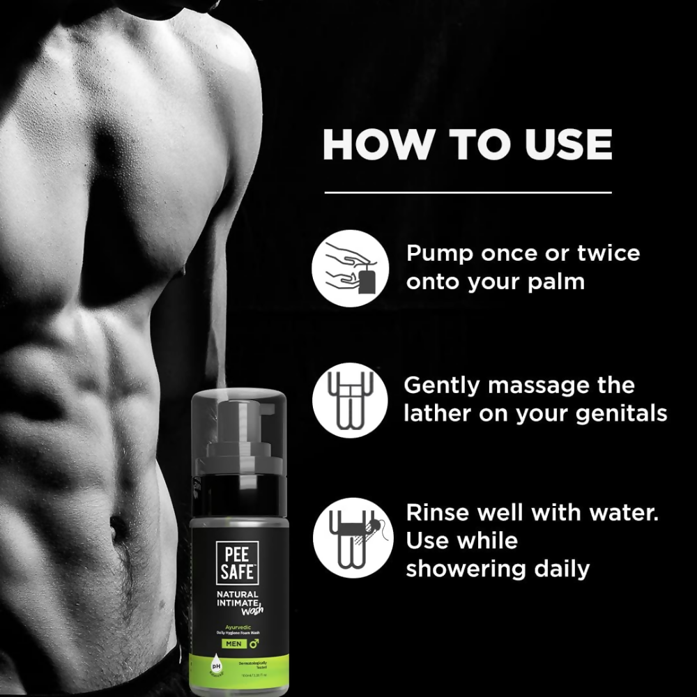 Pee Safe Natural Intimate Wash for Men | Grocsy