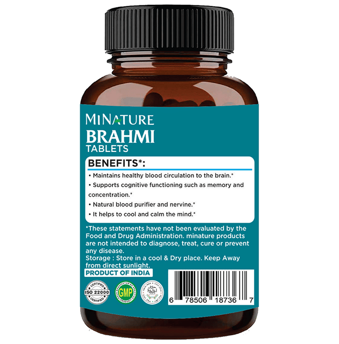 Minature Brahmi Tablets | Grocsy