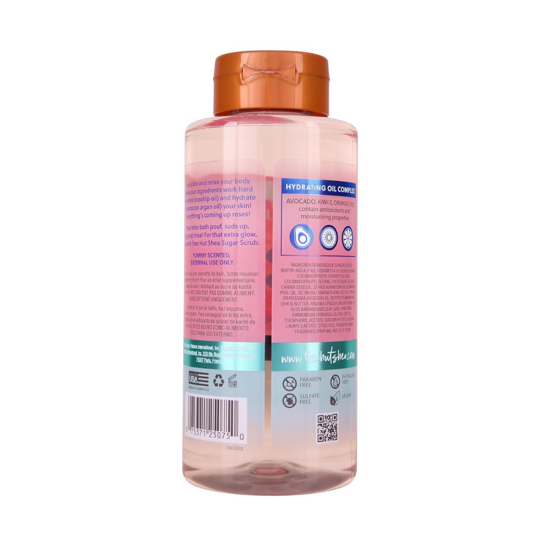 Tree Hut Moroccan Rose Nourishing & Moisturizing Foaming Gel Wash | Grocsy