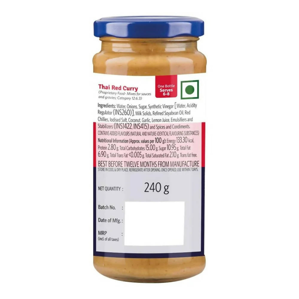 Veeba Chef Thai Red Curry | Grocsy