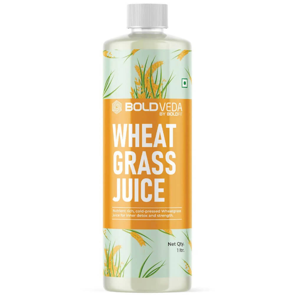 Boldveda Cold Pressed Wheatgrass Juice | Grocsy