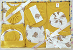 My Tiny Wear Full Sleeves New Born Baby Gift Set - Yellow | Grocsy