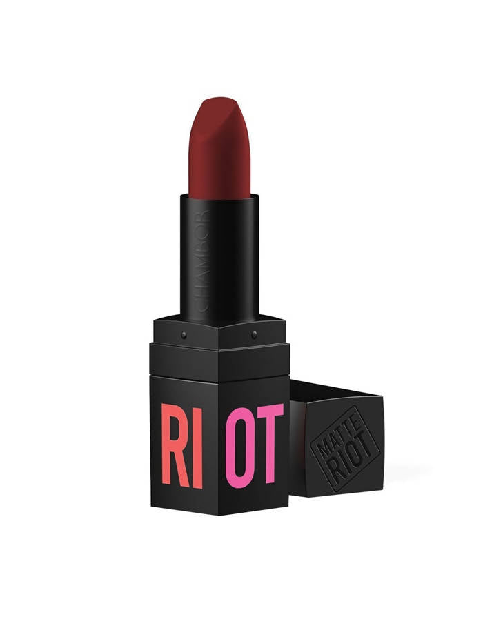 Chambor Matte Riot 205 Auburn Toss Bullet Lipstick | Grocsy