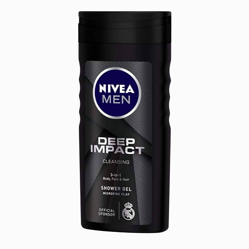 Nivea Men Deep Impact Cleansing Shower Gel | Grocsy