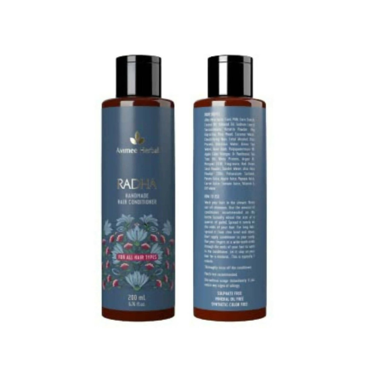 Avimee Herbal Radha Hair Conditioner For All Hair Type With Keratin Protein, Rice Protein, Apple Cider Vinegar & Aloe Vera, Makes Hair Silky Smooth | Grocsy