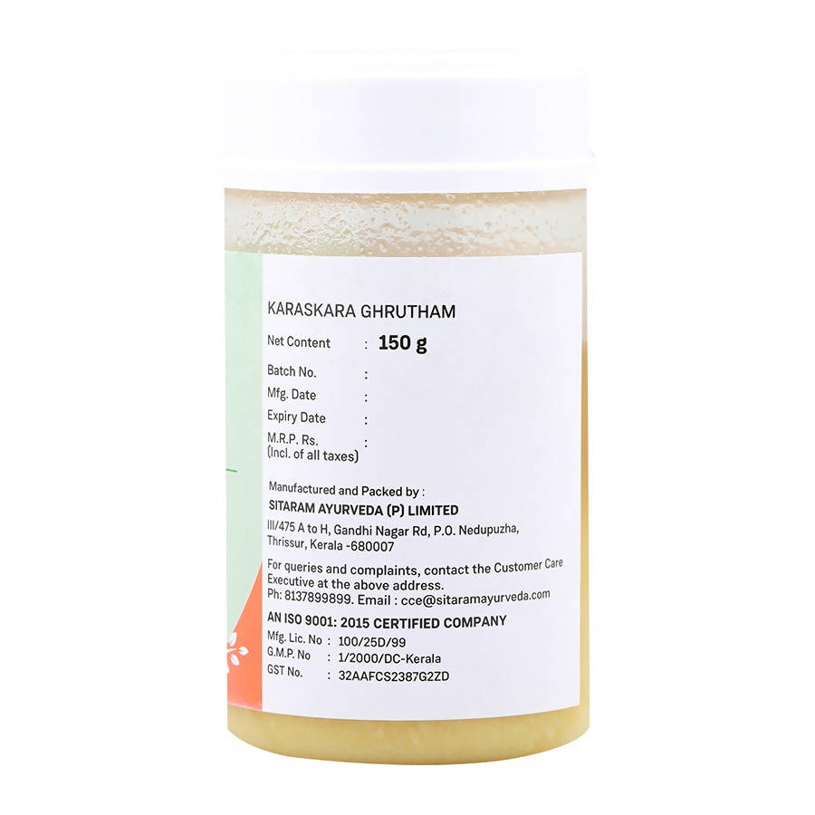 Sitaram Ayurveda Karaskara Ghrutham | Grocsy