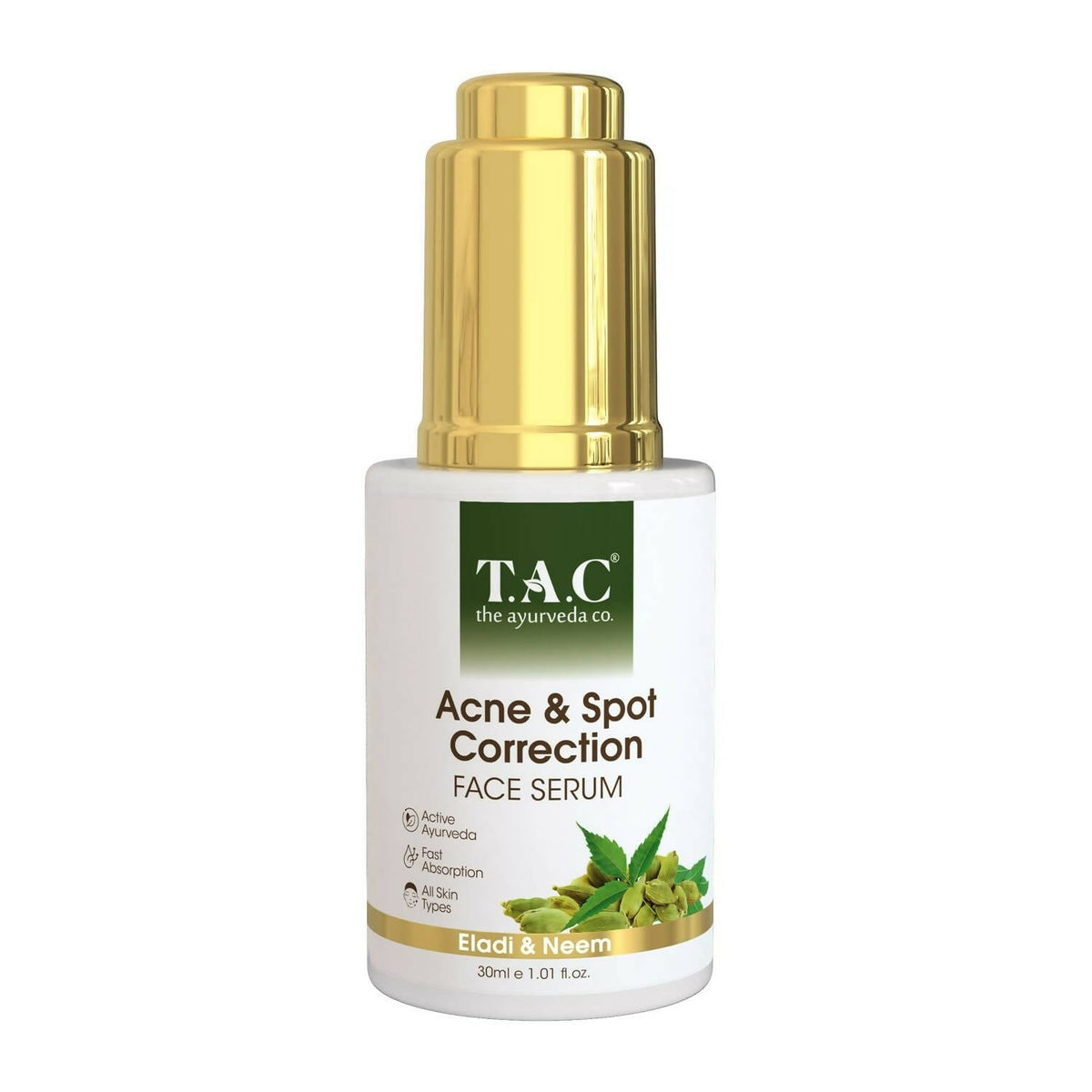 TAC - The Ayurveda Co. With Eladi And Neem Face Serum | Grocsy