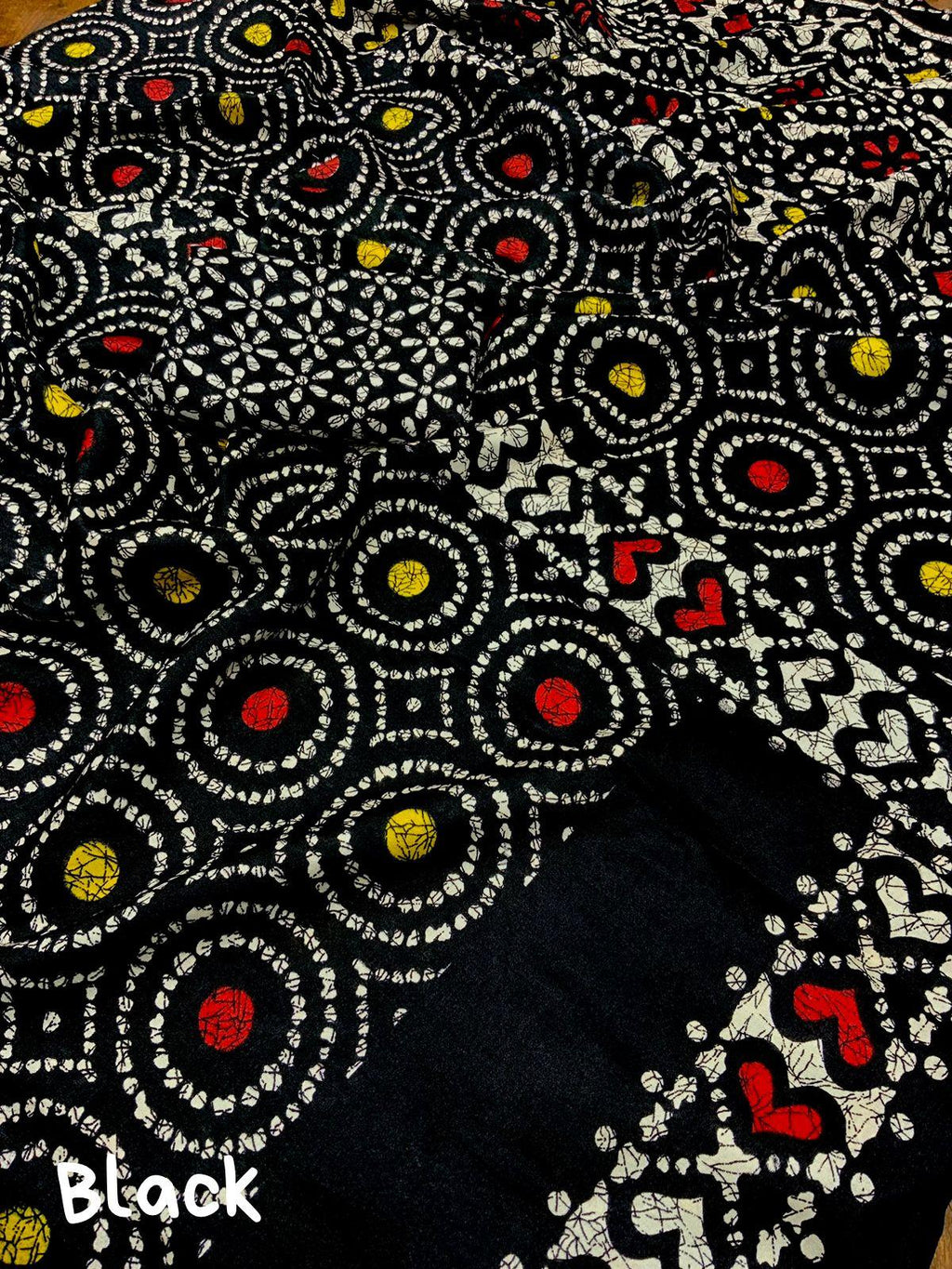 Black Silk Blend Ethnic Motifs Saree with Unstitched Blouse - Hiral Fashion | Grocsy