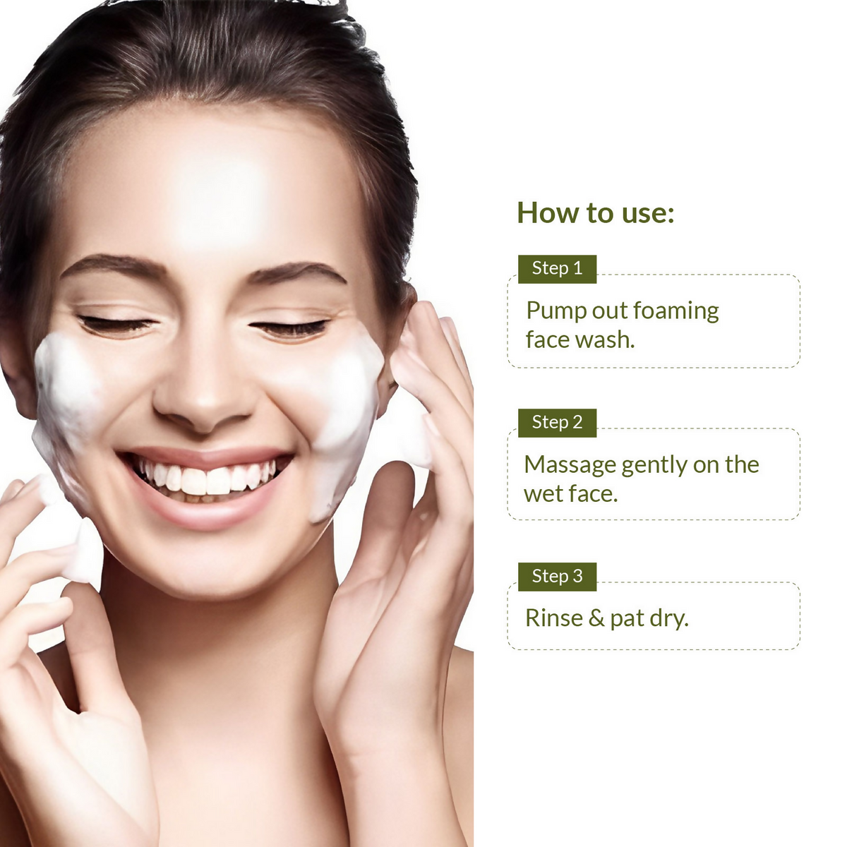 Lotus Botanicals Neem, Tulsi & Salicylic Acid Gentle Foaming Face Wash | Grocsy