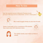 Kimayra Natural Orange Peel Powder Face Pack For Youth Glowing Skin & Reduces Scars | Grocsy