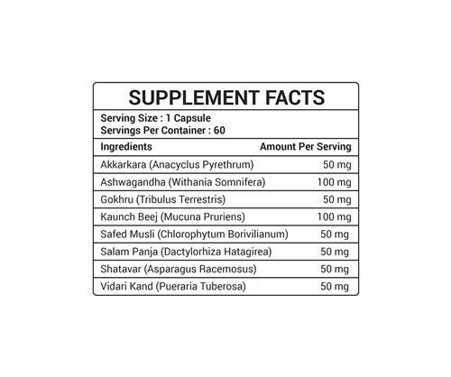 Nutrisouk Testayu Testosterone Booster Capsules | Grocsy