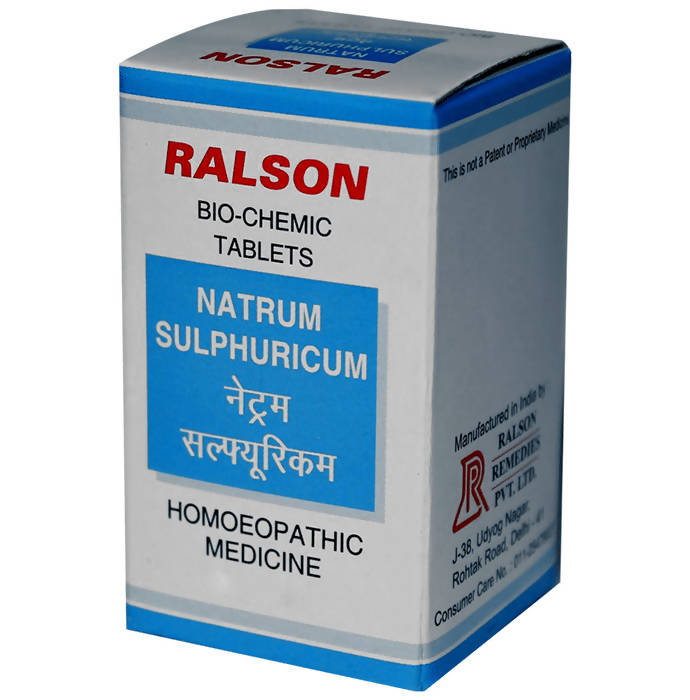 Ralson Remedies Natrum Sulphuricum Bio-Chemic Tablets | Grocsy