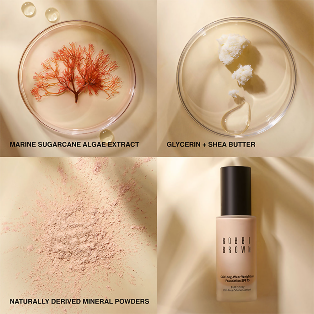 Bobbi Brown Skin Long-Wear Weightless Foundation Mini - Warm Ivory | Grocsy