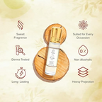 Frabia Choco Musk Long Lasting Roll On Perfume for Men and Women | Grocsy