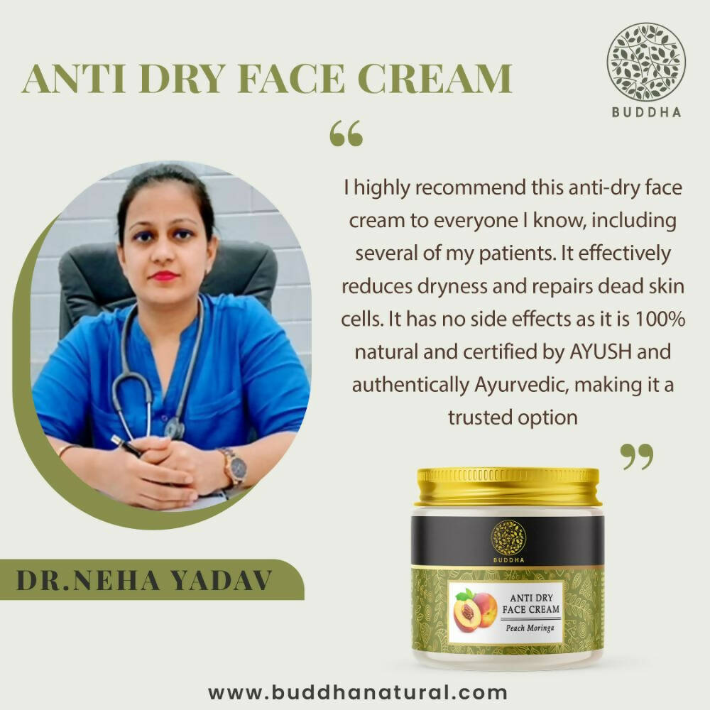 Buddha Natural Anti Dry Face Cream | Grocsy