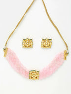 Kundan Choker With Studs - Ruby Raang | Grocsy