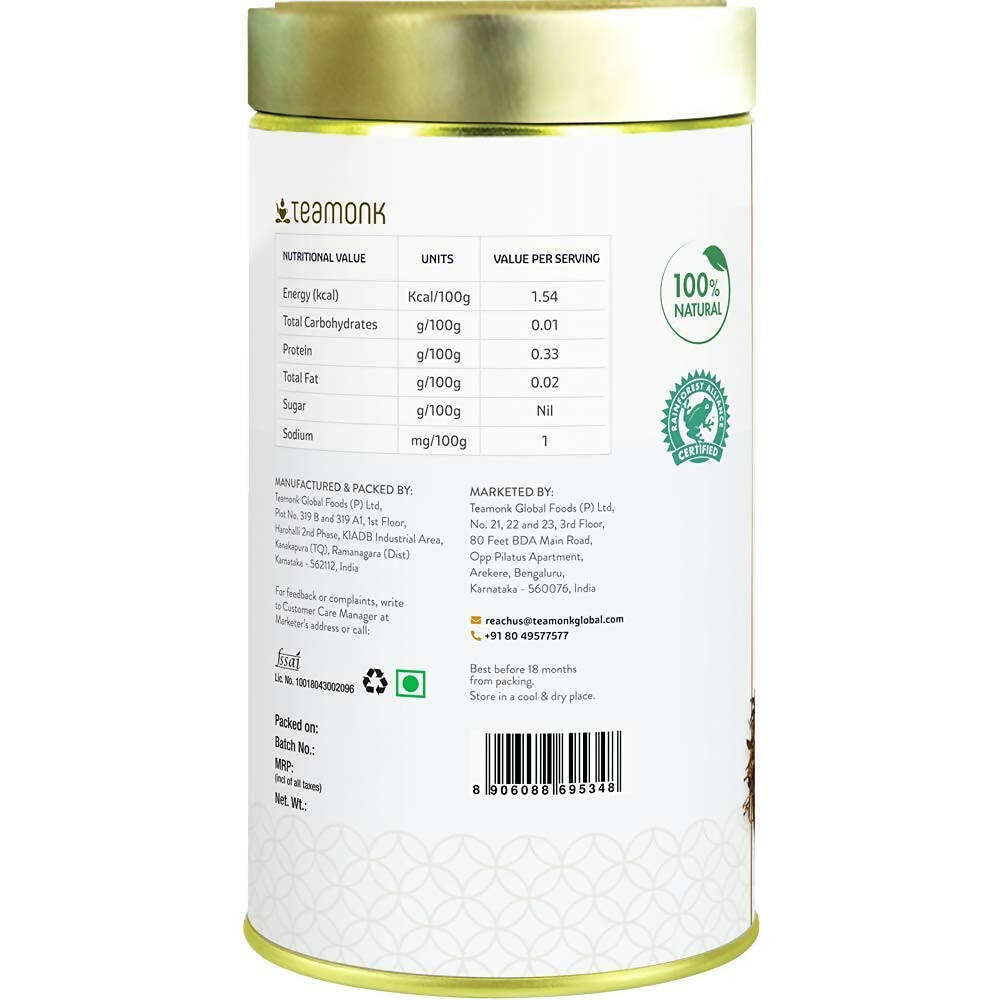 Teamonk Darjeeling Kimaya White Tea Bags | Grocsy