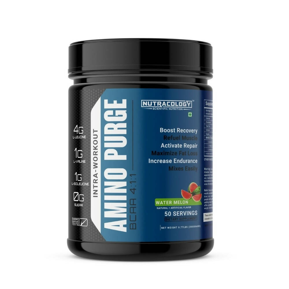 Nutracology Amino Purge BCAA 4:1:1 Ratio Performance Boost | Grocsy